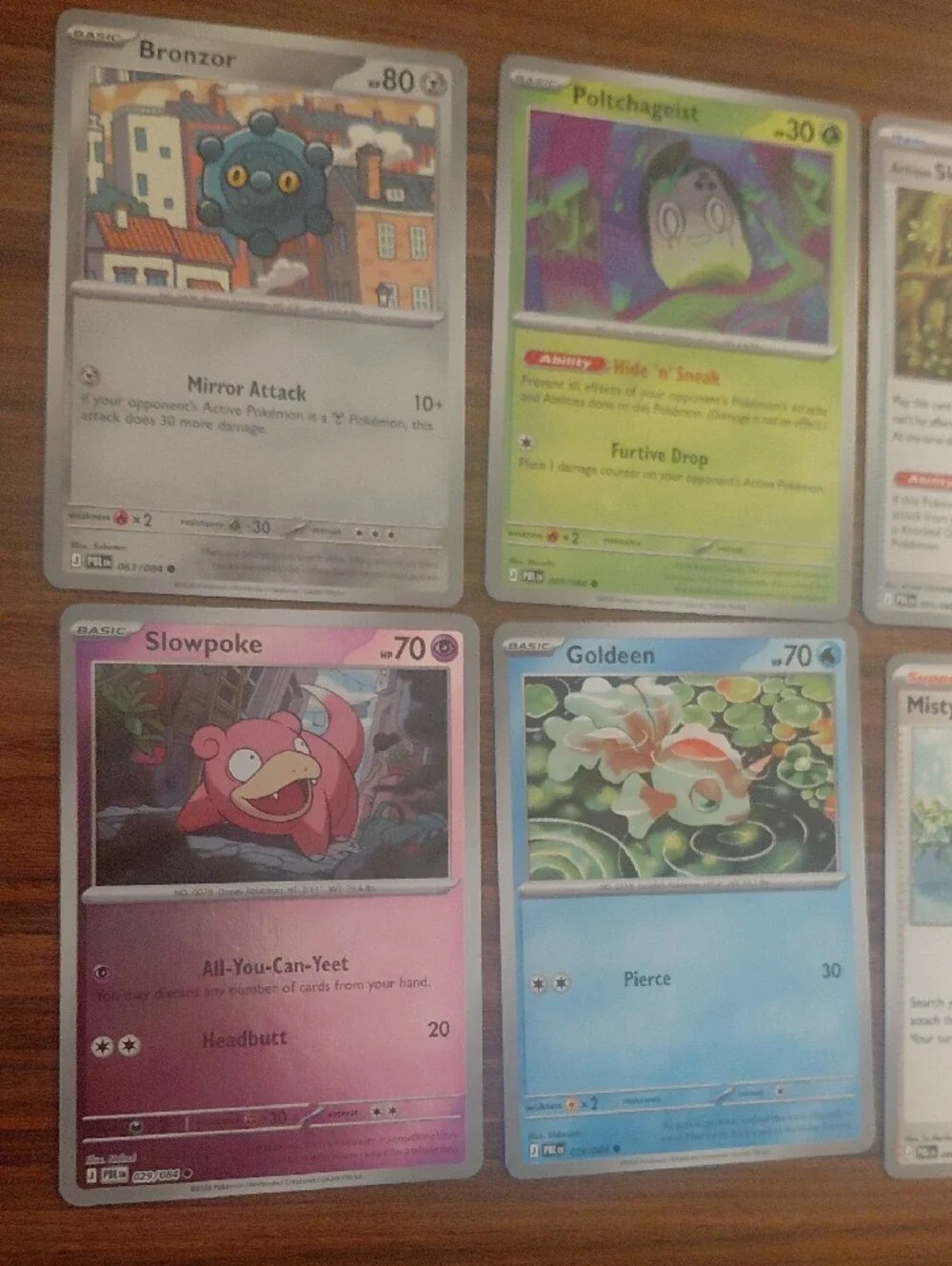 Pokémon TCG Mixed Card Lot - Assorted Pokémon Cards (Lot of 9) With Energy